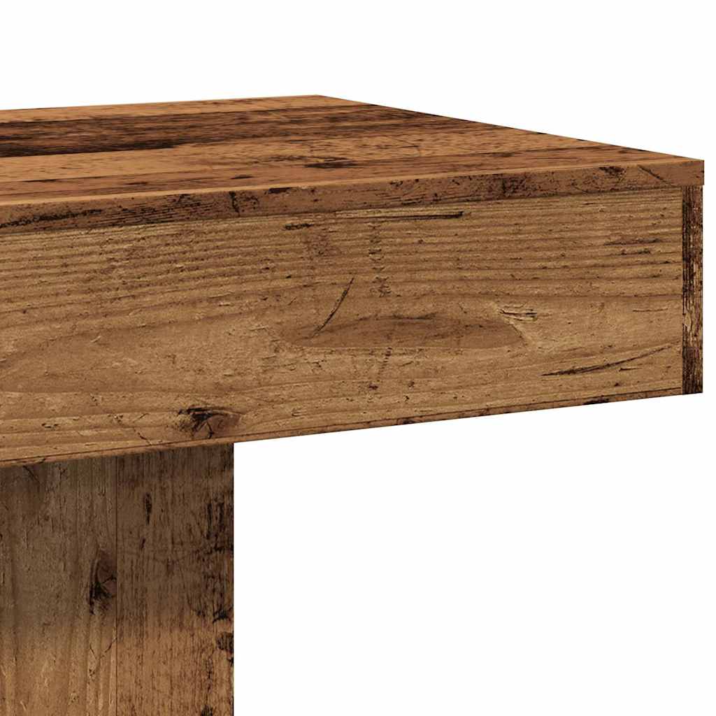 sofabord gammelt træ 96x50x45 cm konstrueret træ