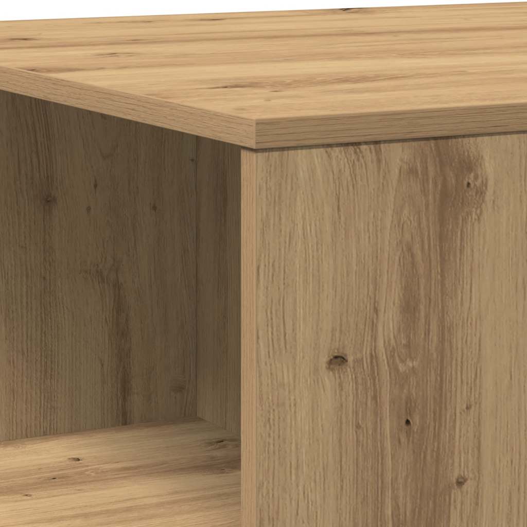 sofabord 90x67x33 cm konstrueret træ kunsteg