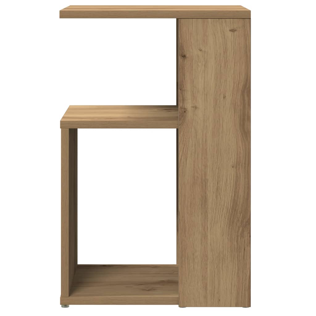 sidebord 36x30x56 cm konstrueret træ kunsteg