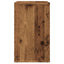 sidebord 50x30x50 cm konstrueret træ antikt træ