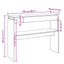 konsolbord 102x30x80 cm konstrueret træ antikt træ