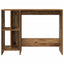 skrivebord 102,5x35x75 cm konstrueret træ antikt træ