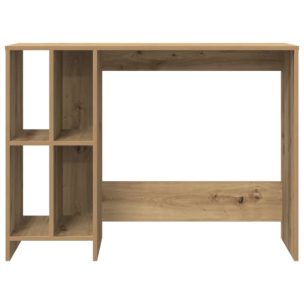 skrivebord 102,5x35x75 cm konstrueret træ kunsteg