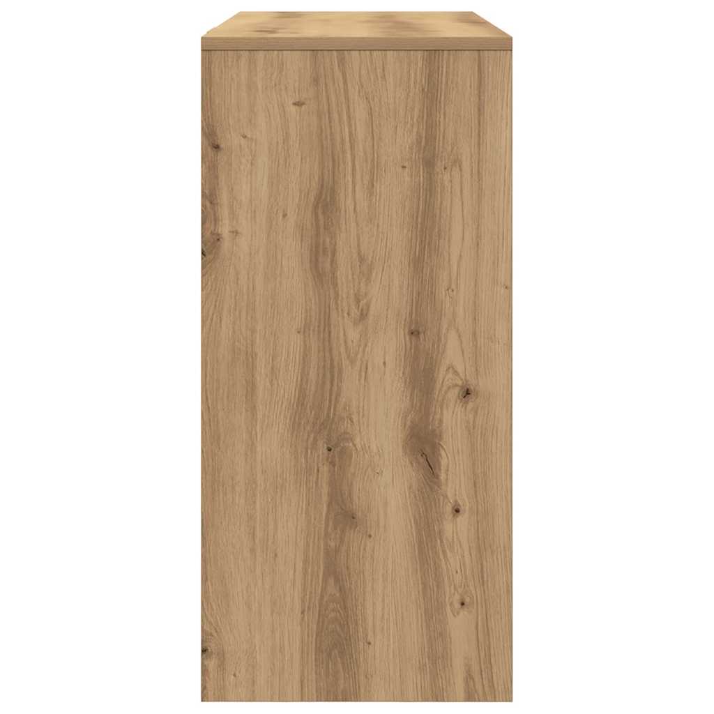 skrivebord 102,5x35x75 cm konstrueret træ kunsteg