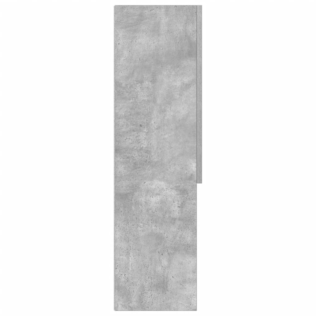 vaskemaskineskab 70,5x25,5x90 cm betongrå