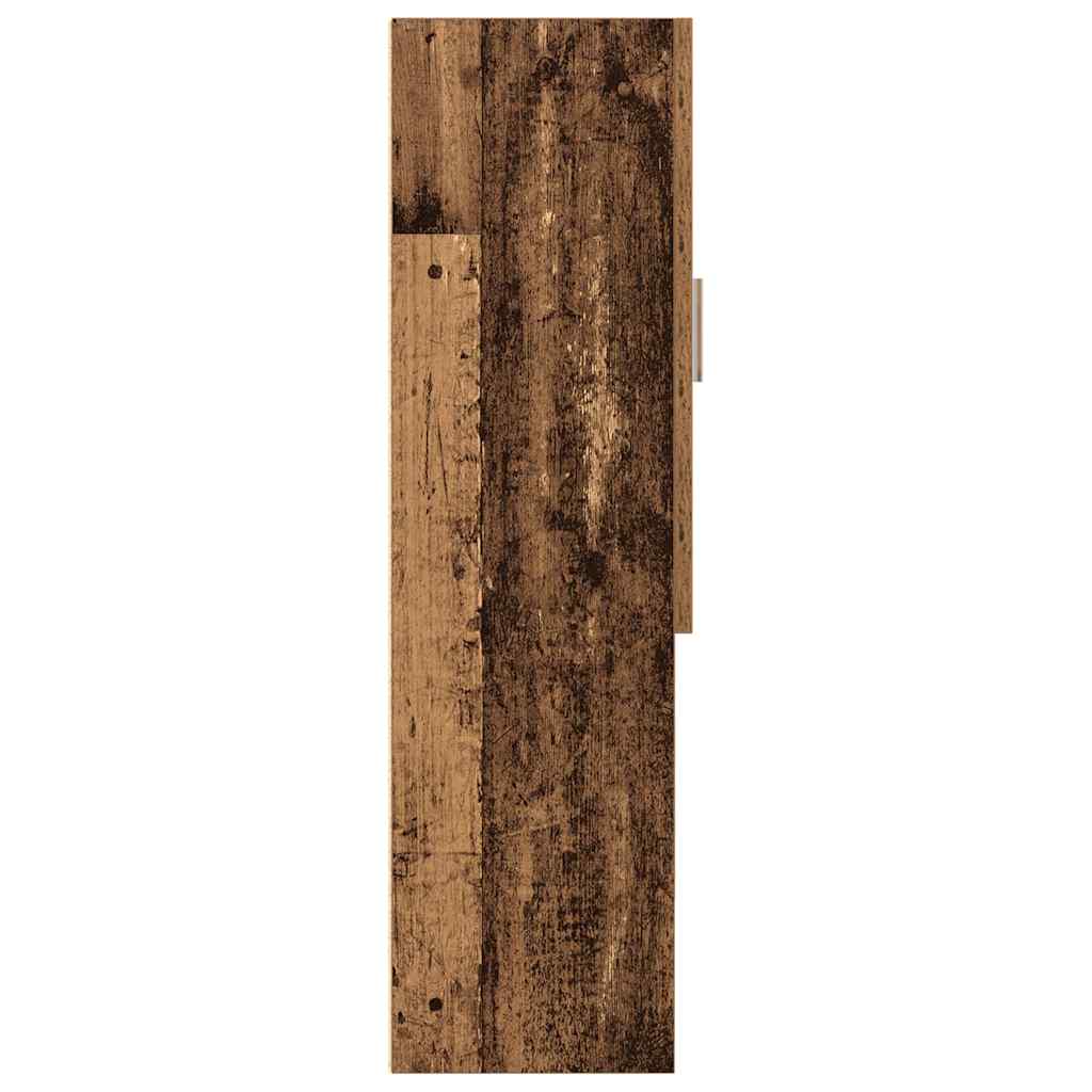 badeværelsesskab 70,5x25,5x90 cm antikt træ