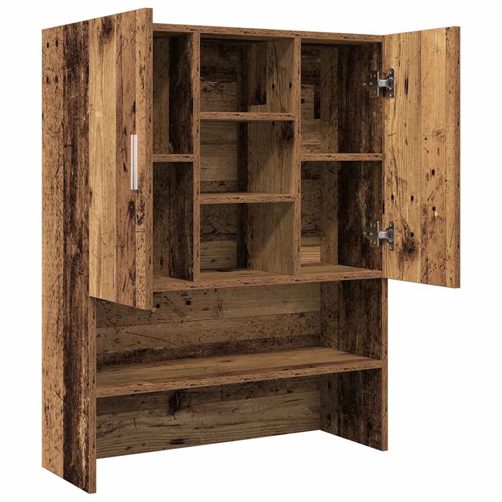 badeværelsesskab 70,5x25,5x90 cm antikt træ