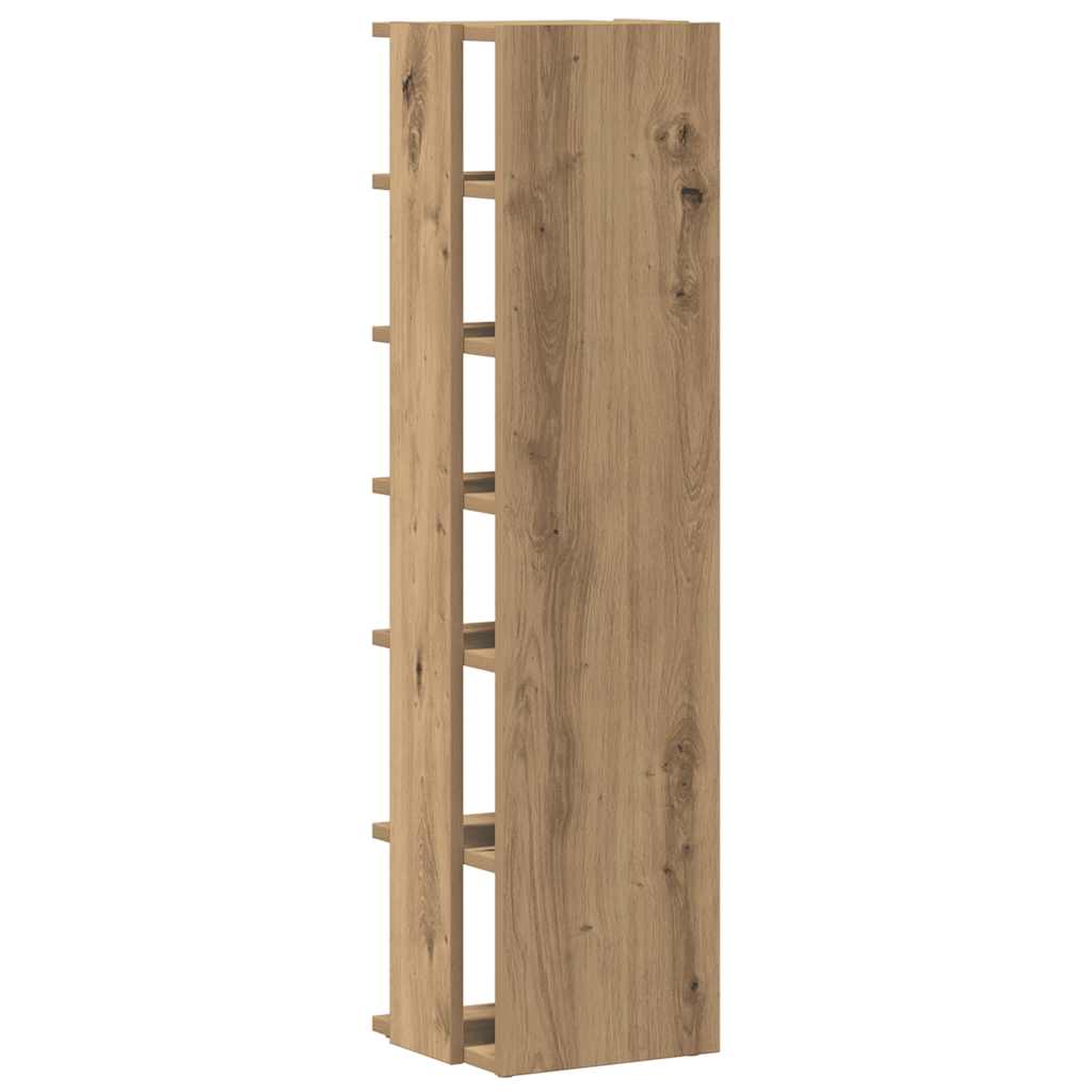 skoskab 28x27x102 cm konstrueret træ kunsteg