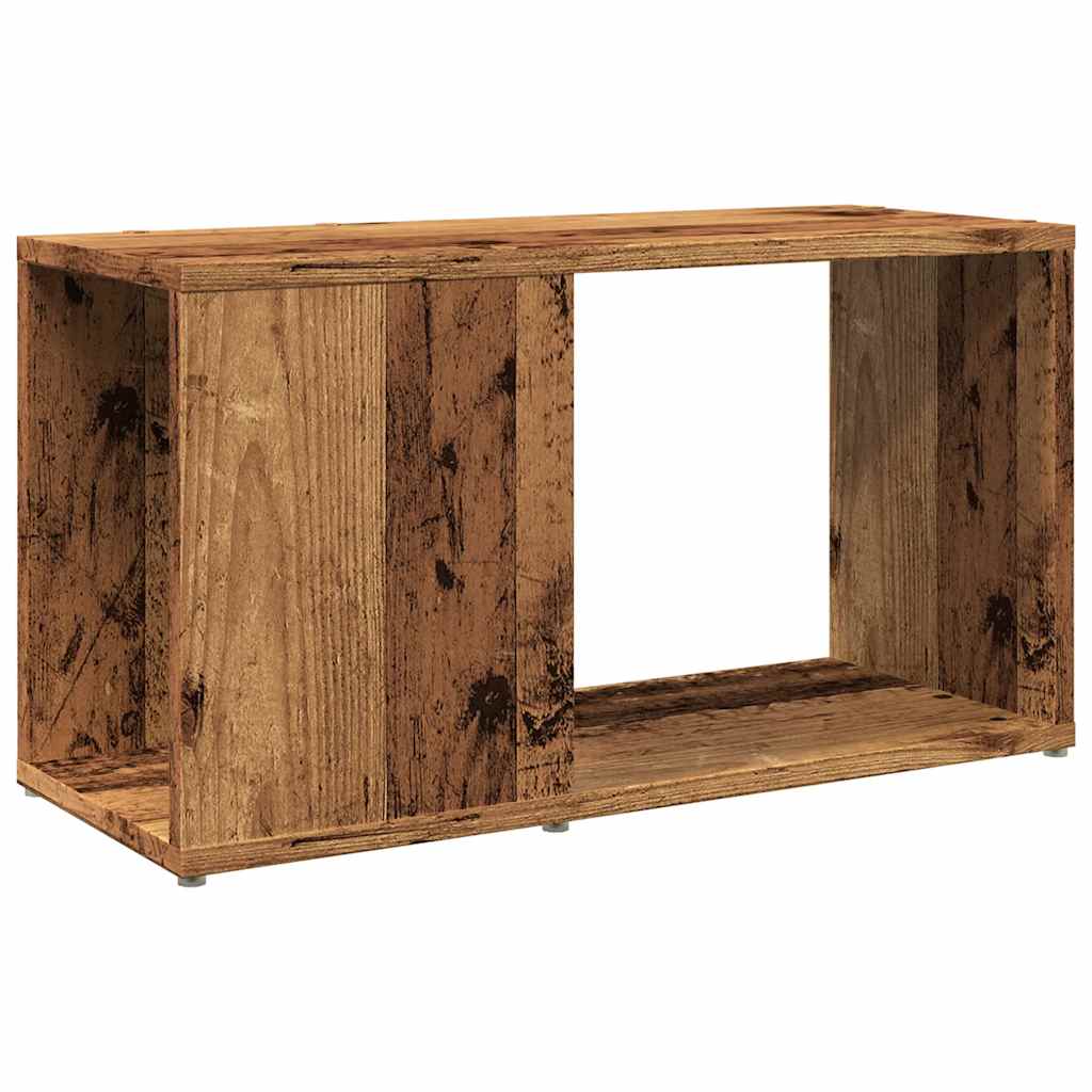 tv-bord 60x24x32 cm konstrueret træ antikt træ