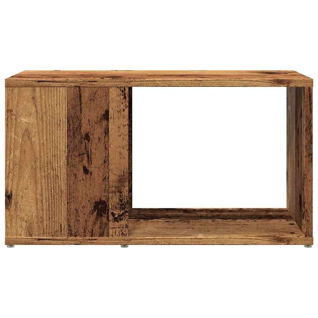 tv-bord 60x24x32 cm konstrueret træ antikt træ
