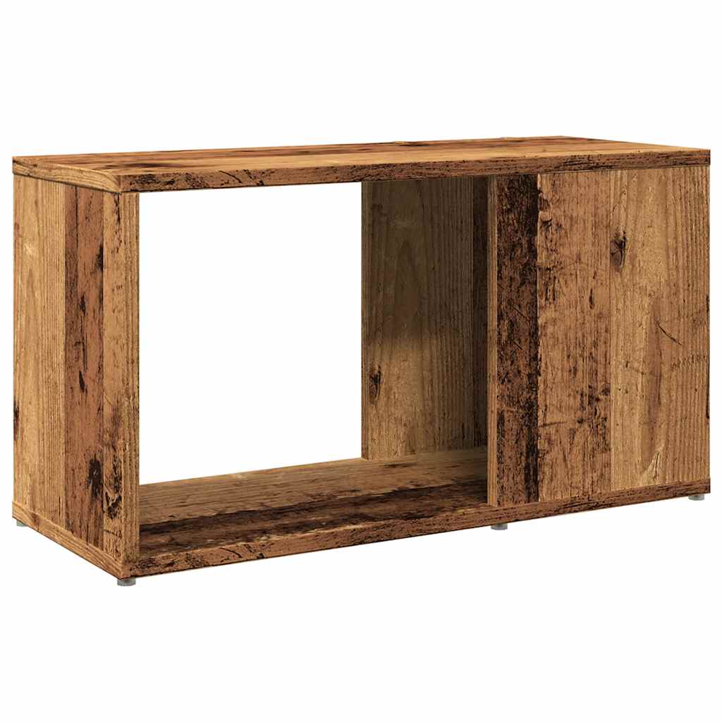 tv-bord 60x24x32 cm konstrueret træ antikt træ