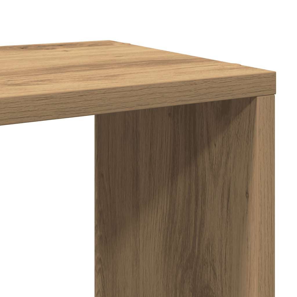 tv-bord 60x24x32 cm konstrueret træ kunsteg