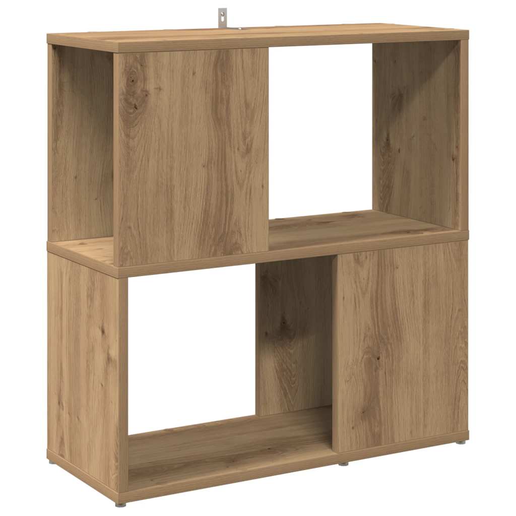 bogskab 60x24x63 cm konstrueret træ kunsteg