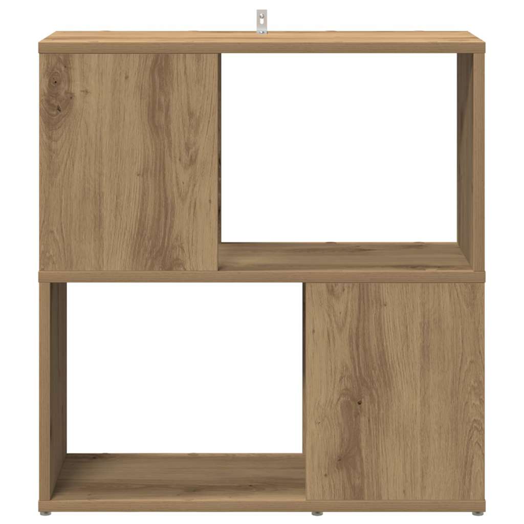 bogskab 60x24x63 cm konstrueret træ kunsteg