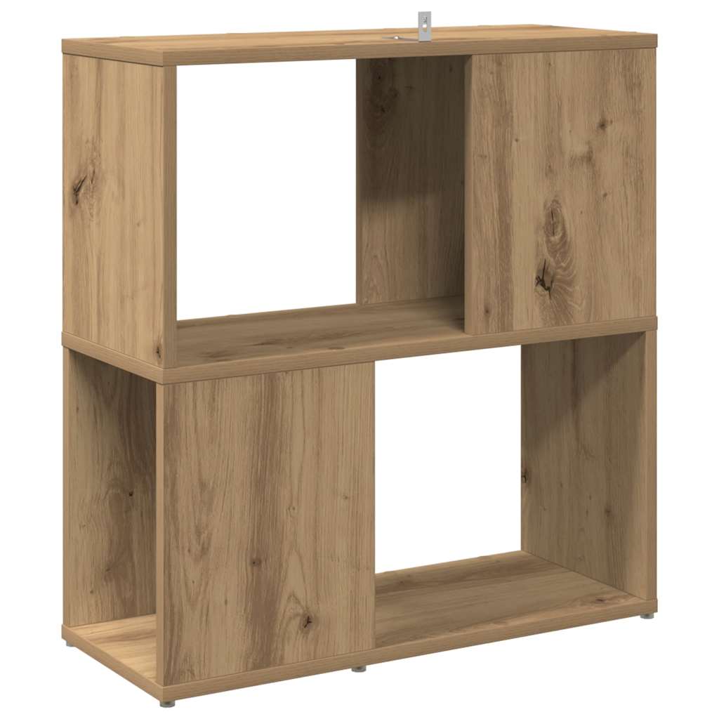bogskab 60x24x63 cm konstrueret træ kunsteg