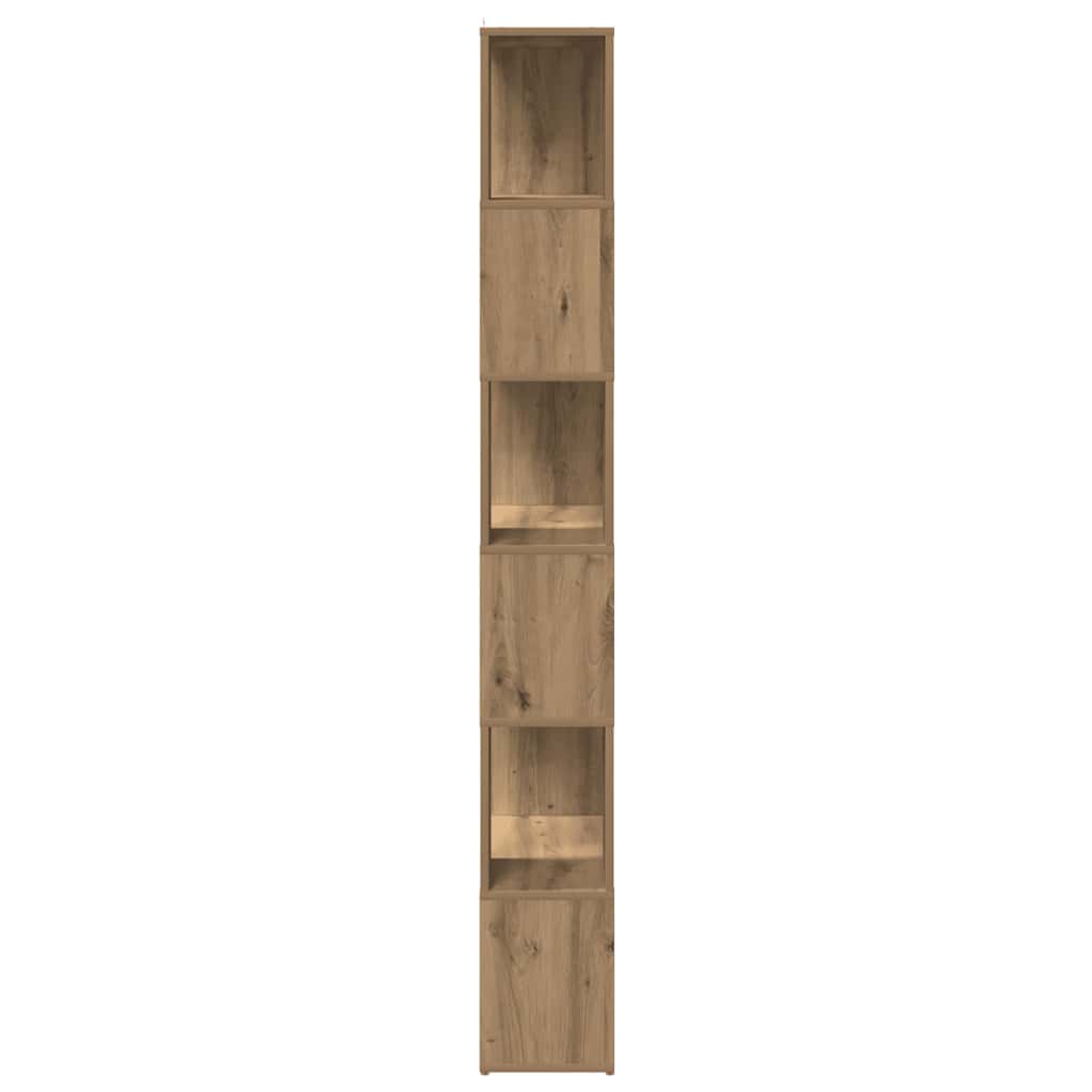 bogreol/rumdeler 60x24x186 cm kunsteg
