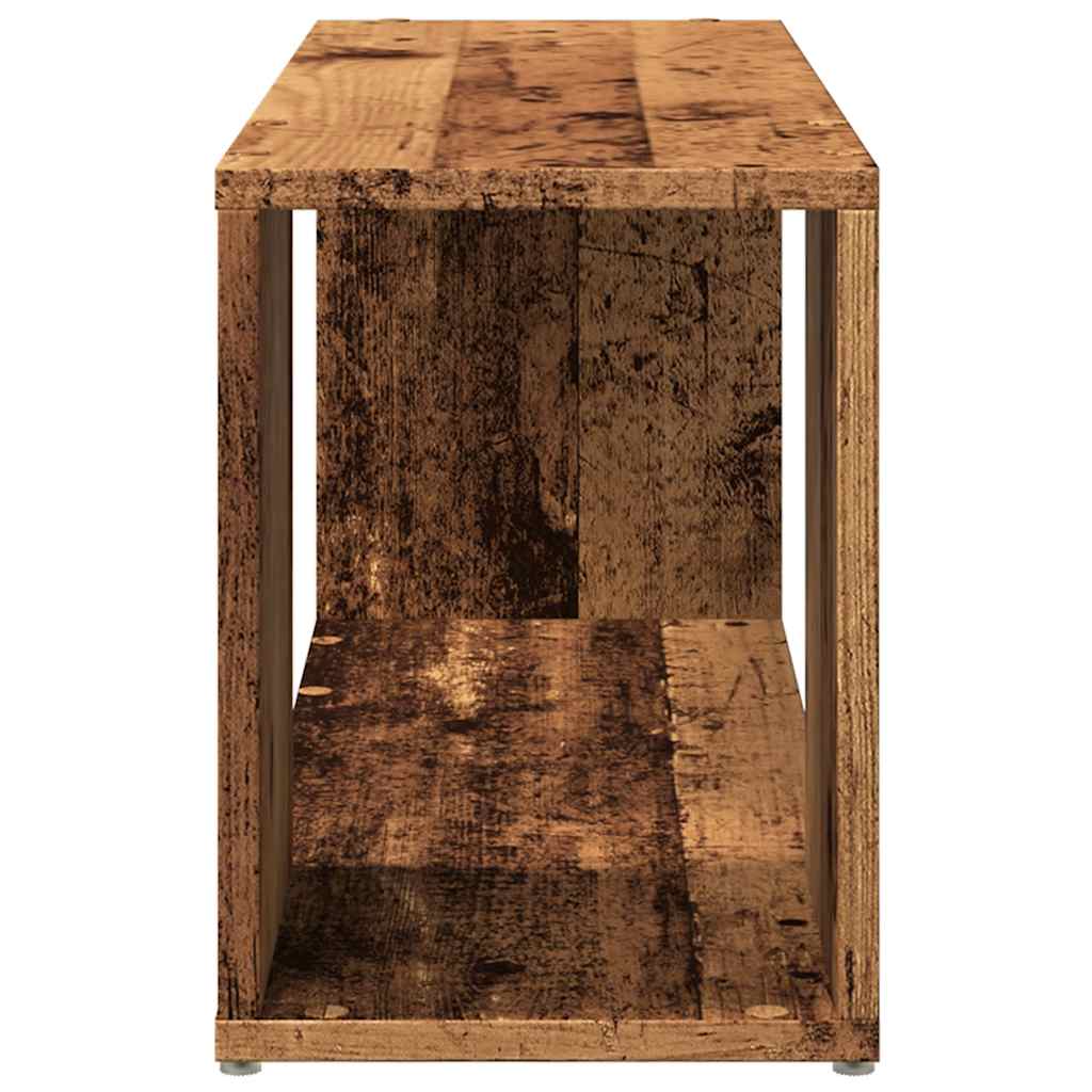 tv-bord 80x24x32 cm konstrueret træ antikt træ