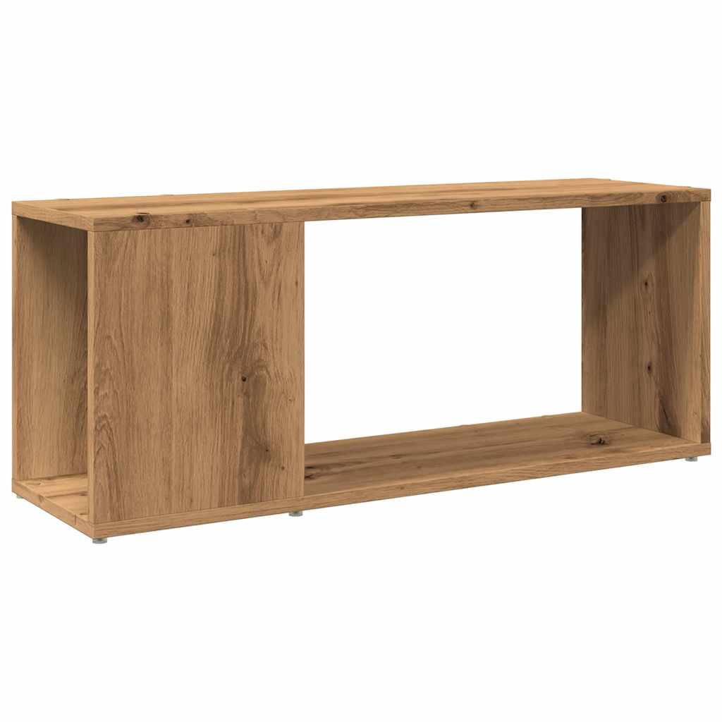 tv-bord 80x24x32 cm konstrueret træ kunsteg