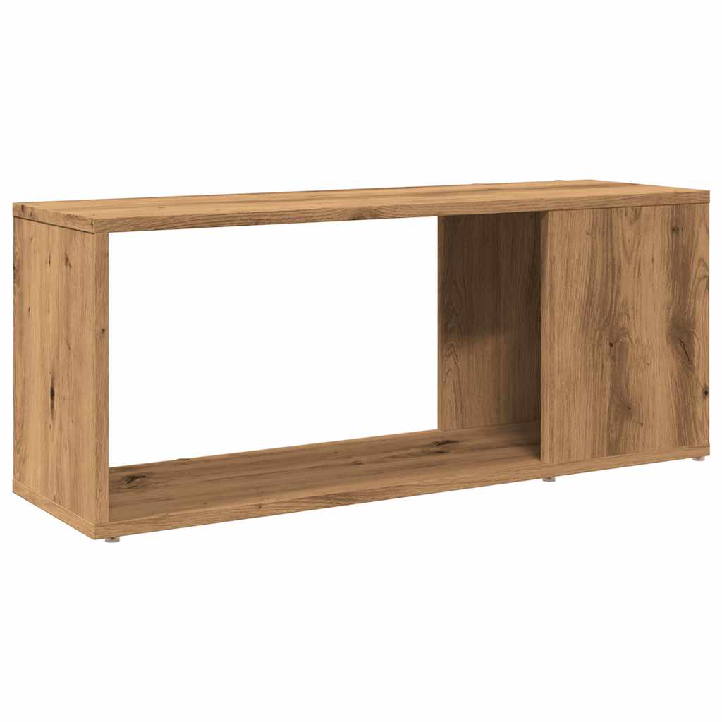 tv-bord 80x24x32 cm konstrueret træ kunsteg