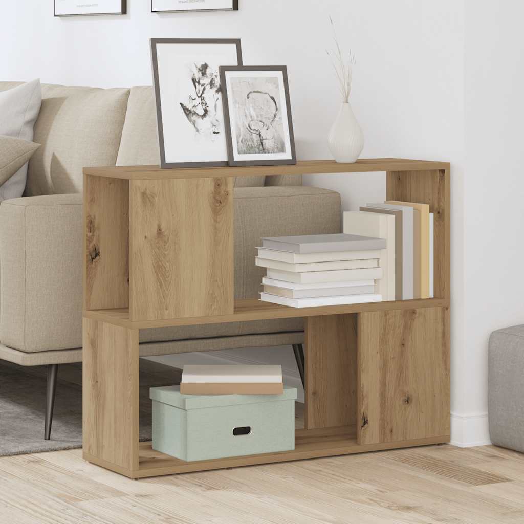 bogreol/rumdeler 80x24x63 cm kunsteg