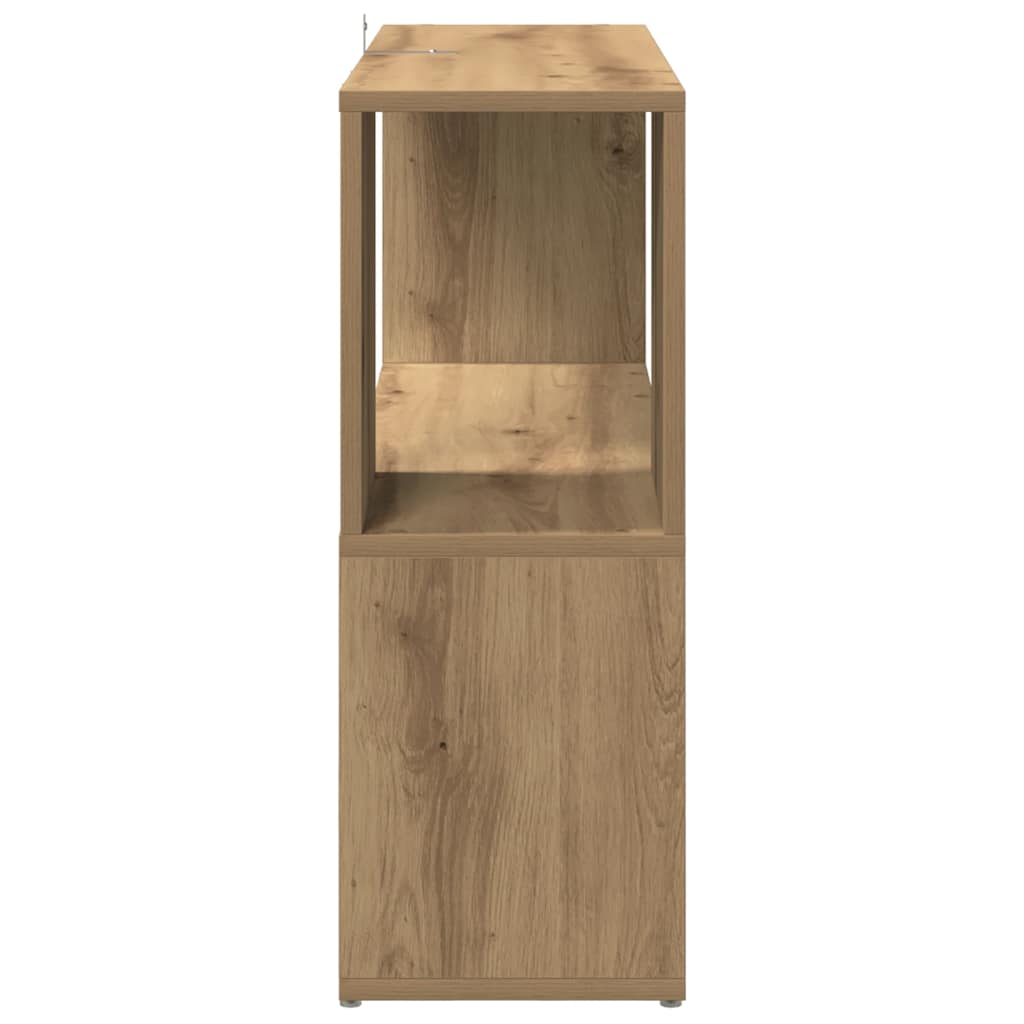 bogreol/rumdeler 80x24x63 cm kunsteg
