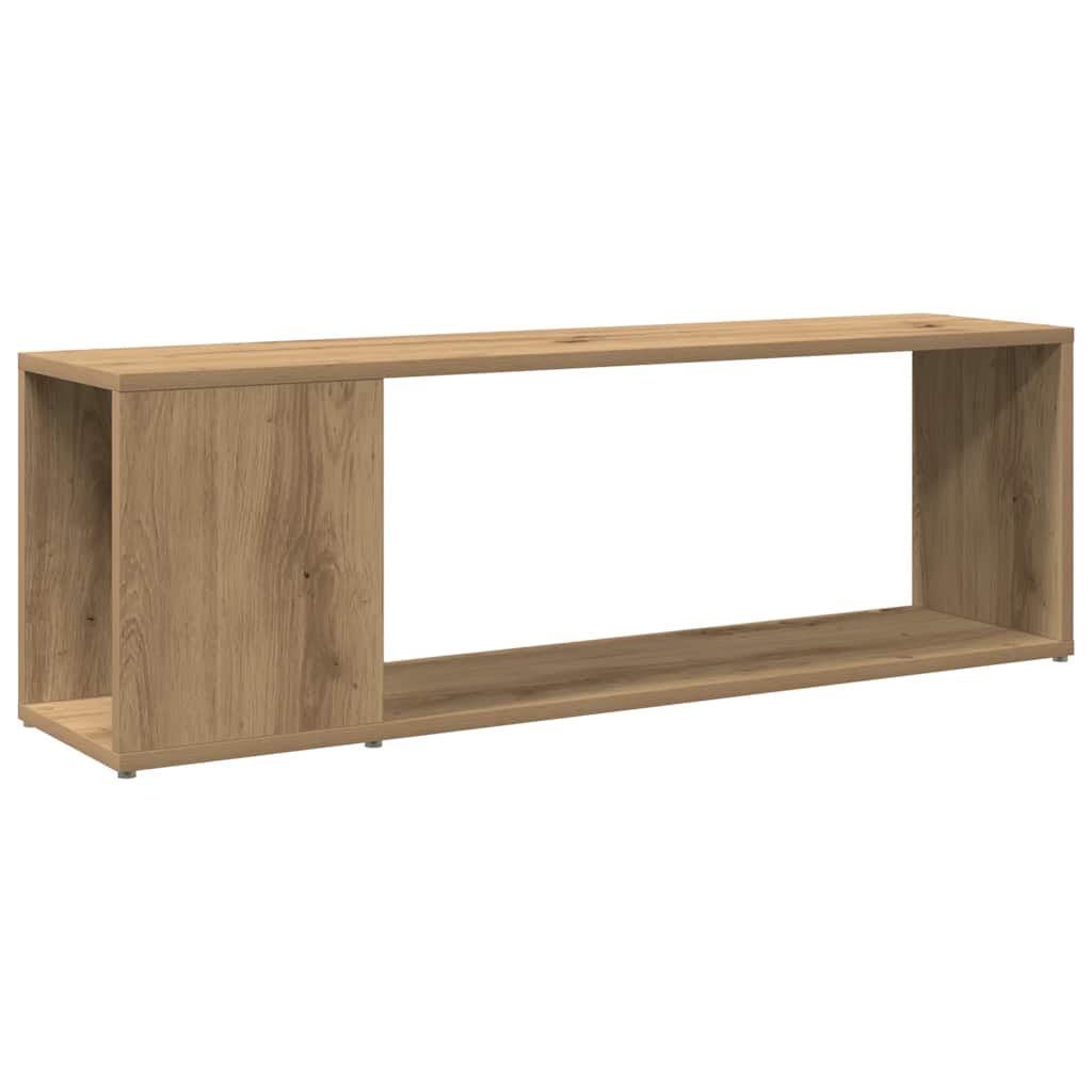 tv-bord 100x24x32 cm konstrueret træ kunsteg