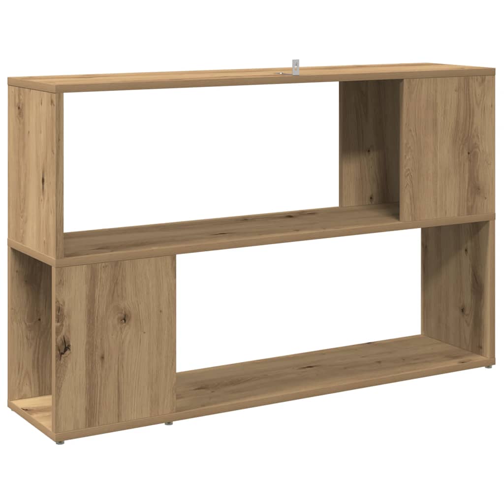 bogreol 100x24x63 cm konstrueret træ kunsteg