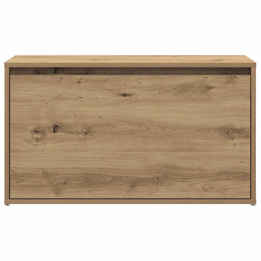 entrébænk 80x40x45 cm spånplade artisan eg
