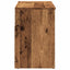 skobænk 80x30x45 cm konstrueret træ antikt træ