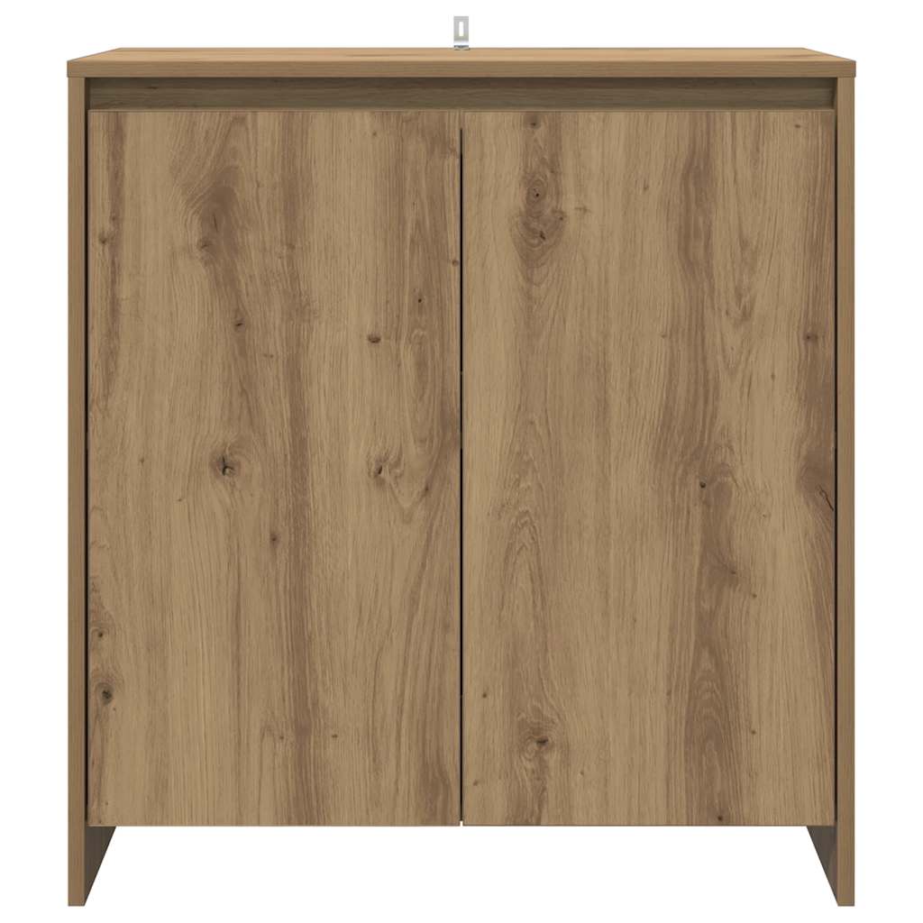 skænk 70x41x75 cm konstrueret træ kunsteg