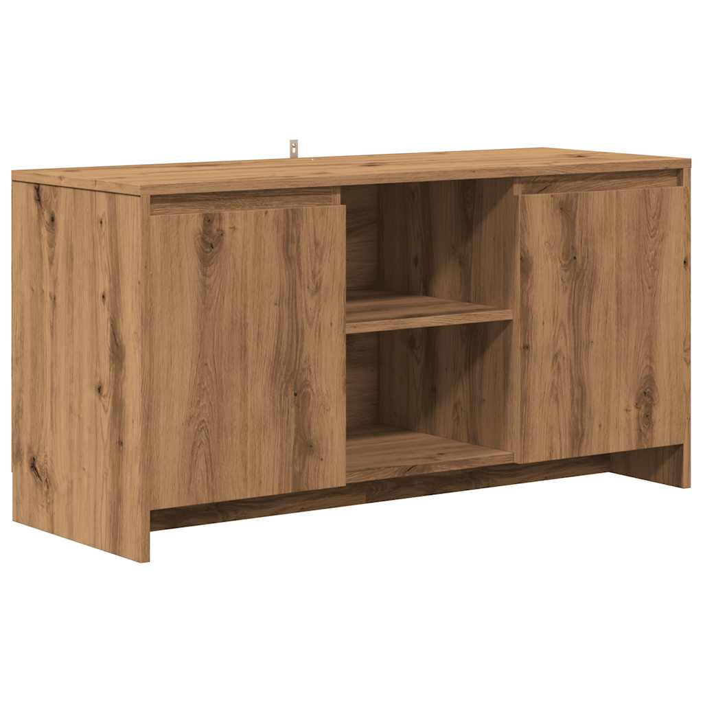 tv-bord 102x37,5x52,5 cm konstrueret træ kunsteg