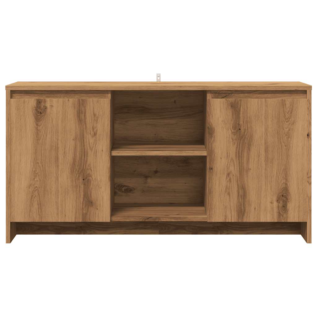 tv-bord 102x37,5x52,5 cm konstrueret træ kunsteg