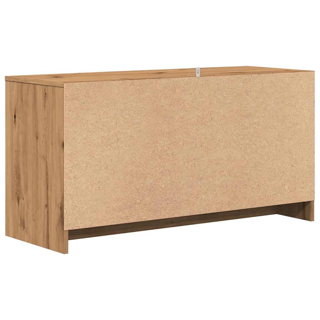 tv-bord 102x37,5x52,5 cm konstrueret træ kunsteg