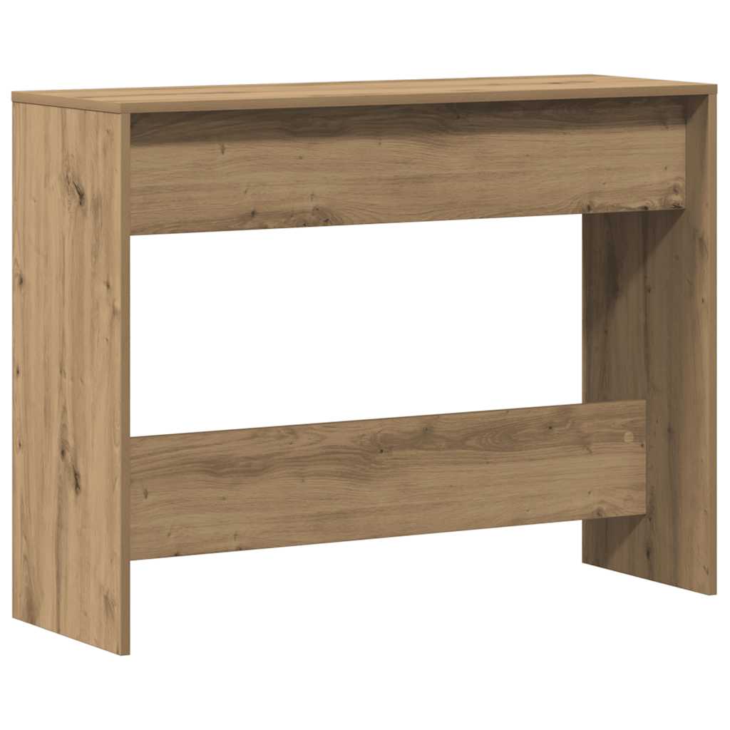 konsolbord 100x35x76,5 cm konstrueret træ kunsteg