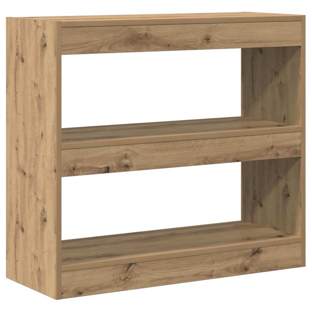 bogreol/rumdeler 80x30x72 cm kunsteg