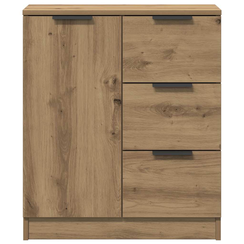 skænk 60x30x70 cm konstrueret træ kunsteg