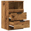 Bedside Cabinet 2 stk. Gammelt træ Small Engineered wood