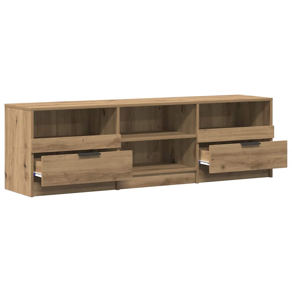 tv-bord 150x33,5x45 cm konstrueret træ kunsteg