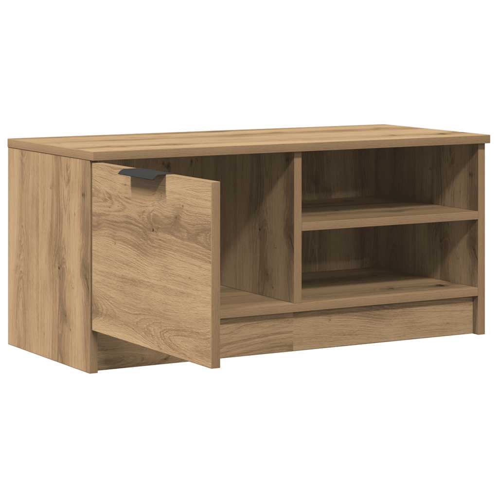 tv-borde 2 stk. 80x35x36,5 cm konstrueret træ kunsteg