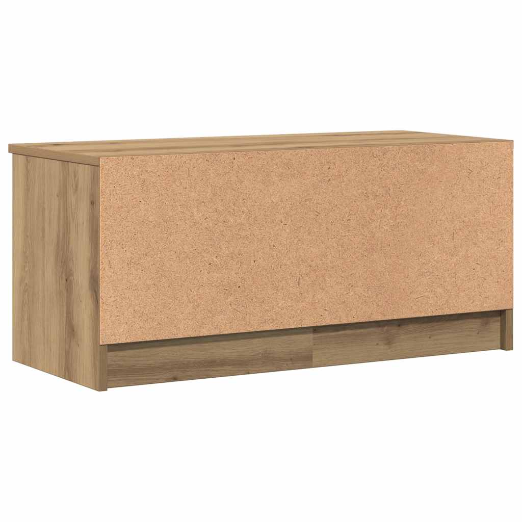 tv-borde 2 stk. 80x35x36,5 cm konstrueret træ kunsteg
