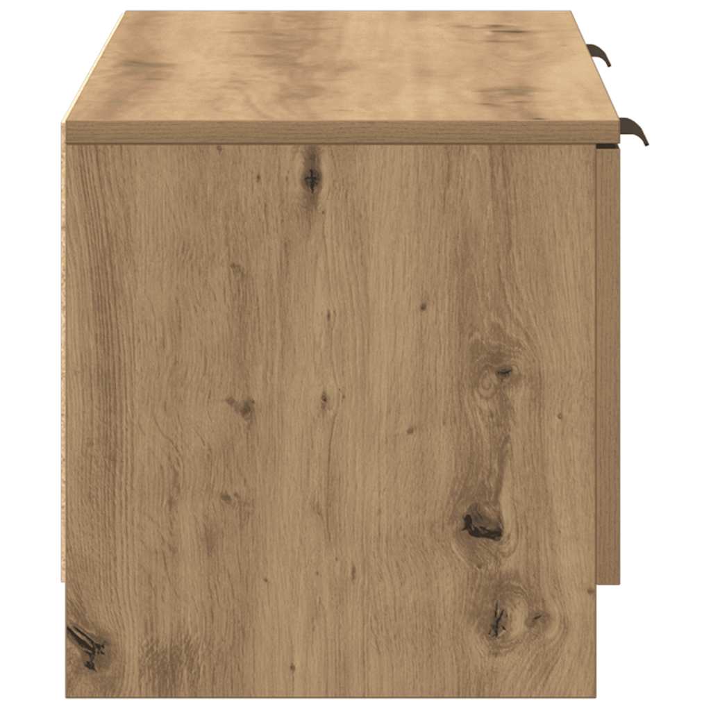 tv-bord 102x35x36,5 cm konstrueret træ kunsteg