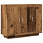 skænk 92x35x75 cm konstrueret træ gammelt trælook