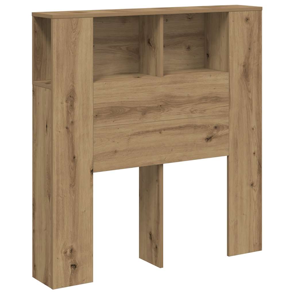 sengegavl 100x18,5x102,5 cm konstrueret træ kunsteg