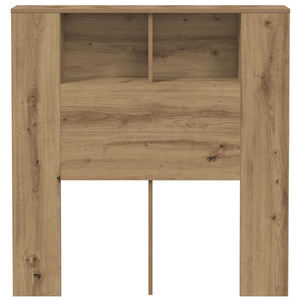 sengegavl 100x18,5x102,5 cm konstrueret træ kunsteg