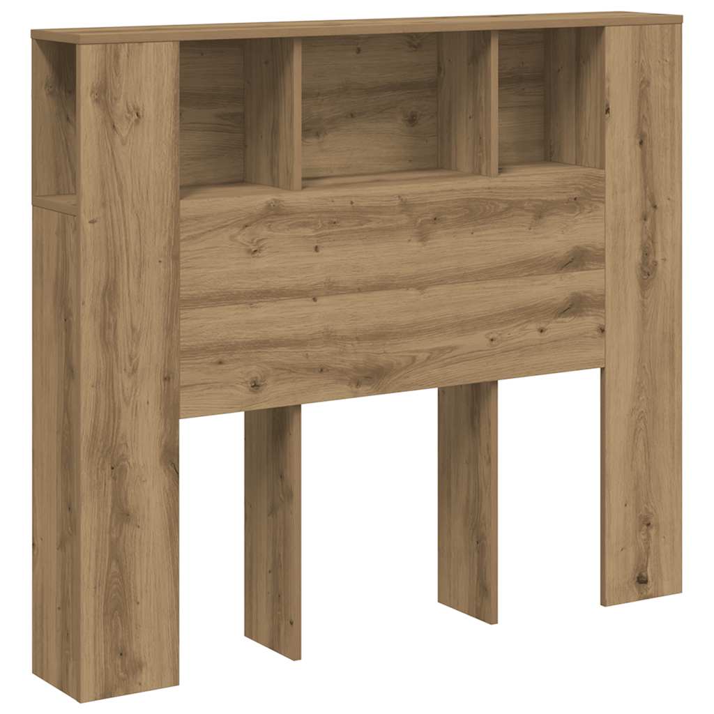 sengegavl 120x19x104,5 cm konstrueret træ kunsteg
