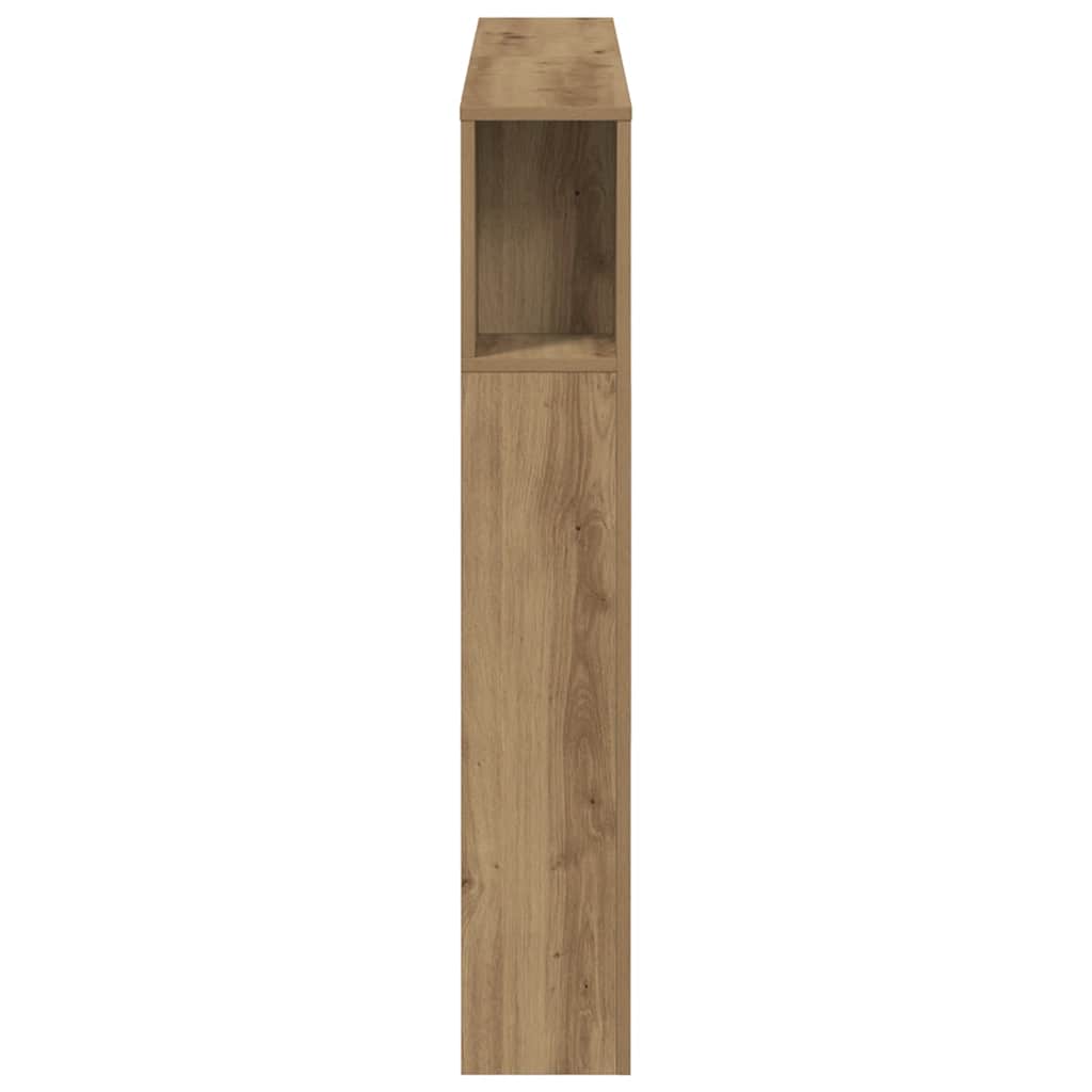 sengegavl 120x19x104,5 cm konstrueret træ kunsteg