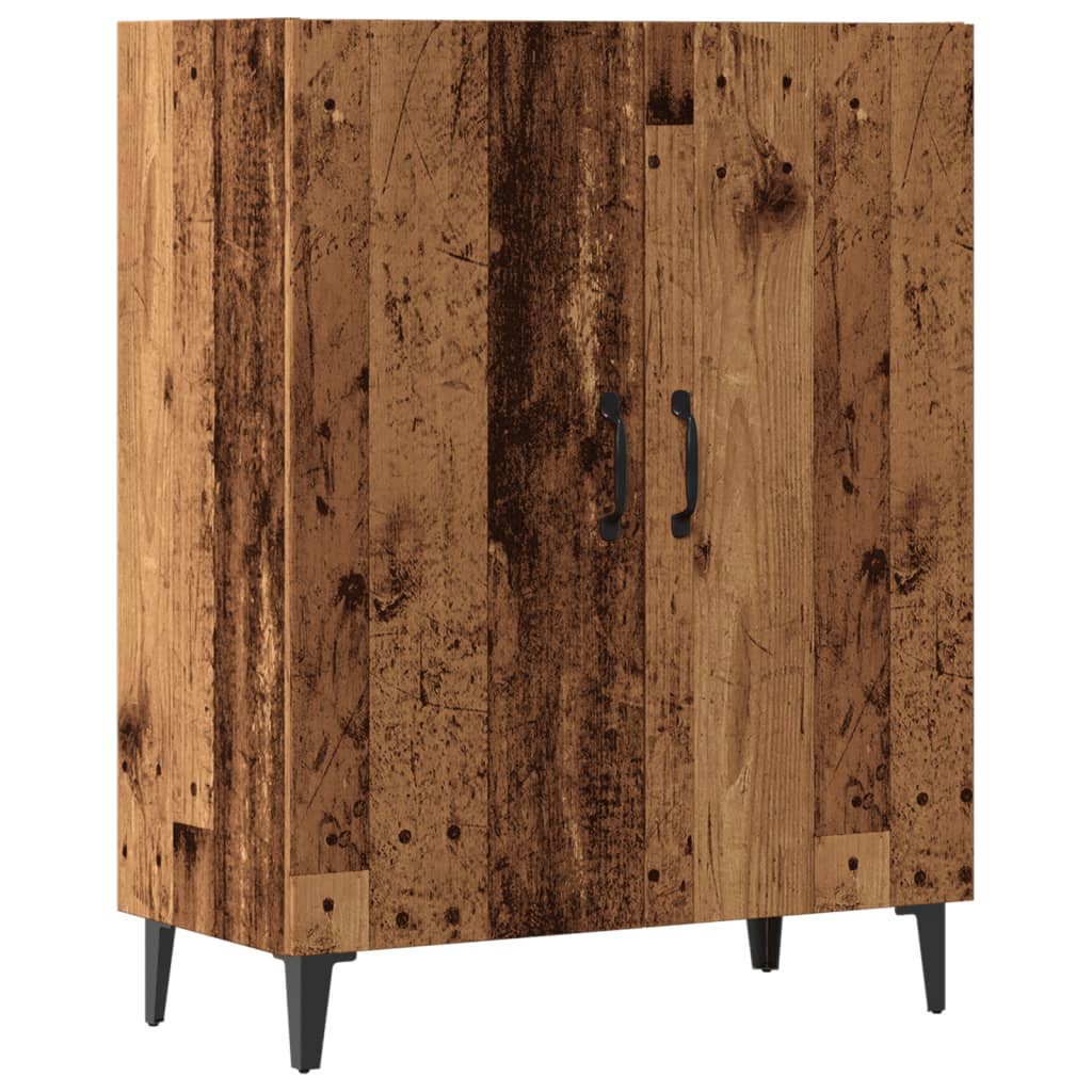 skab 70x34x90 cm konstrueret træ antikt træ