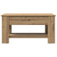sofabord 101x49x52 cm konstrueret træ kunsteg