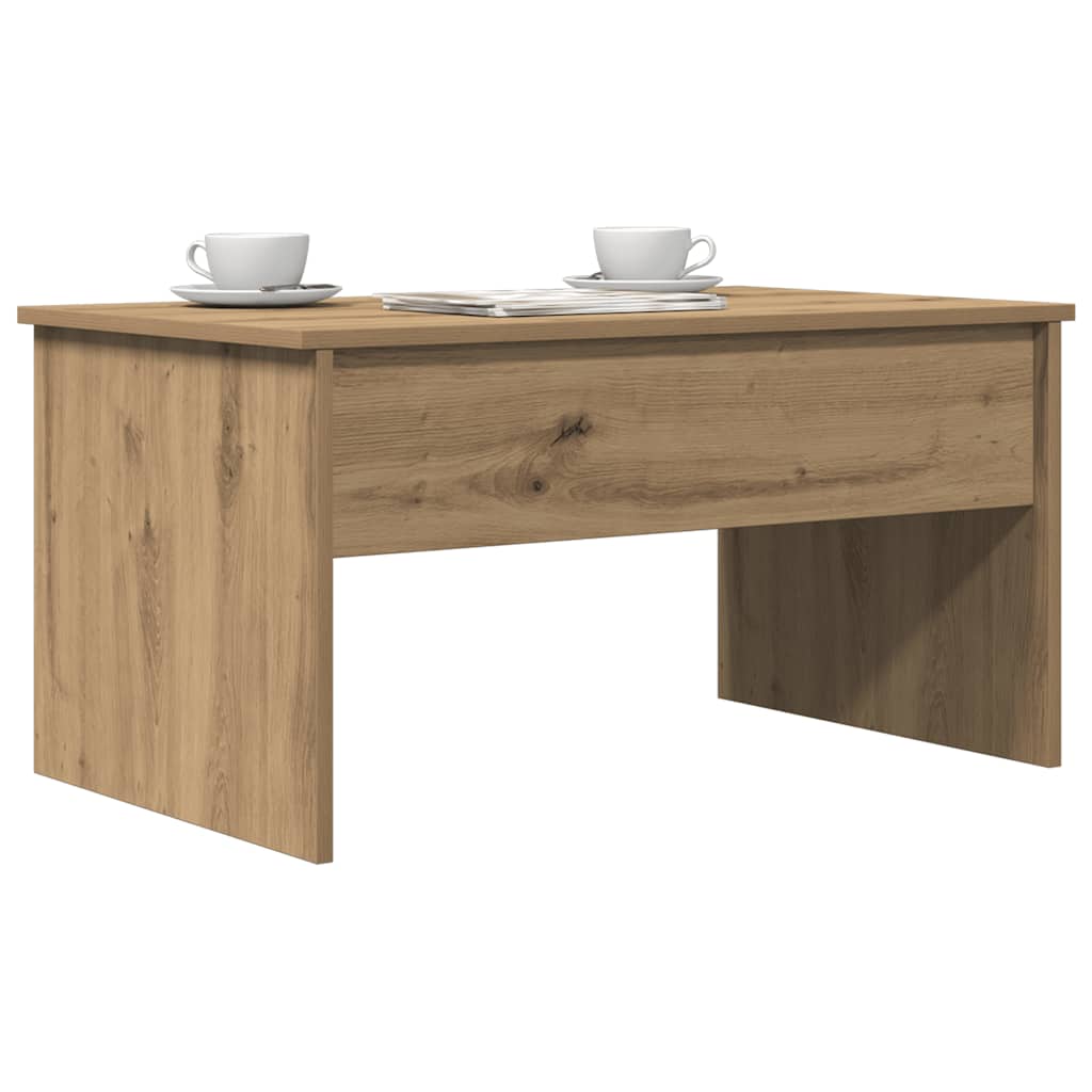 sofabord 80x50,5x41,5 cm konstrueret træ kunsteg