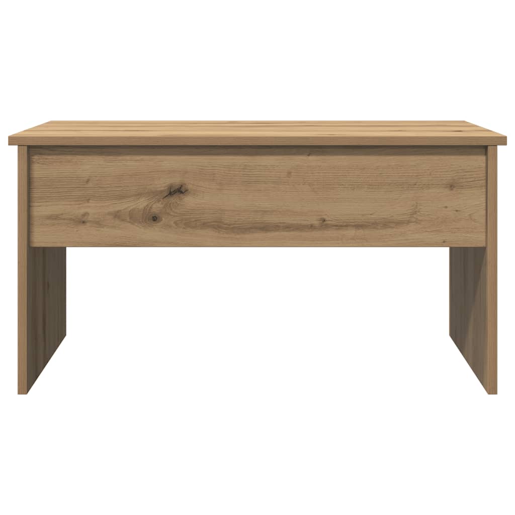 sofabord 80x50,5x41,5 cm konstrueret træ kunsteg
